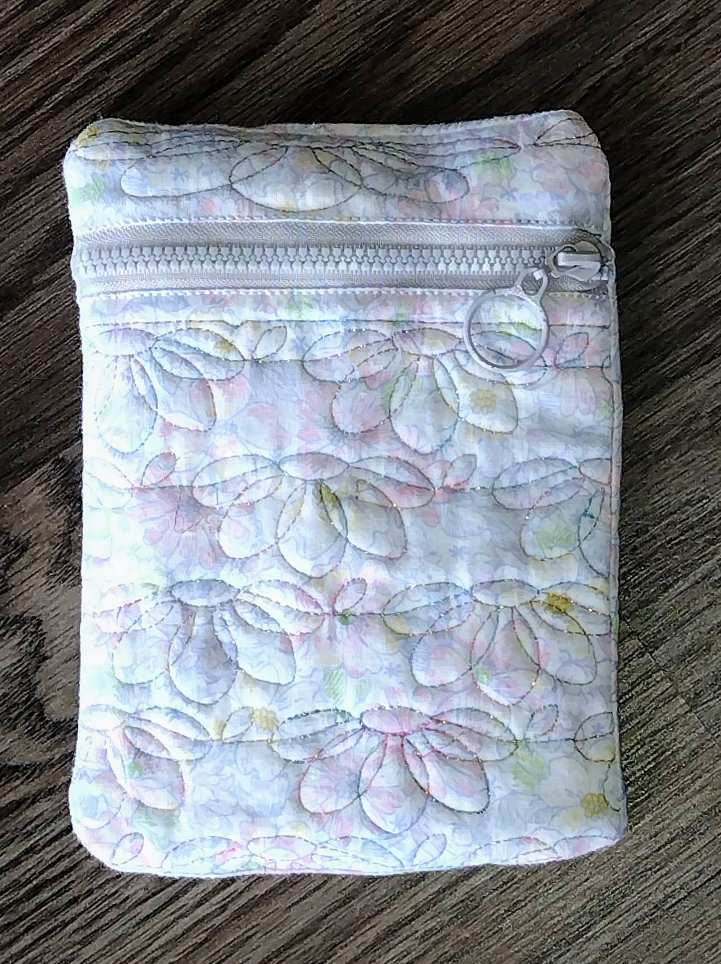 ITH Daisy Swirl Zipper Bag Purse