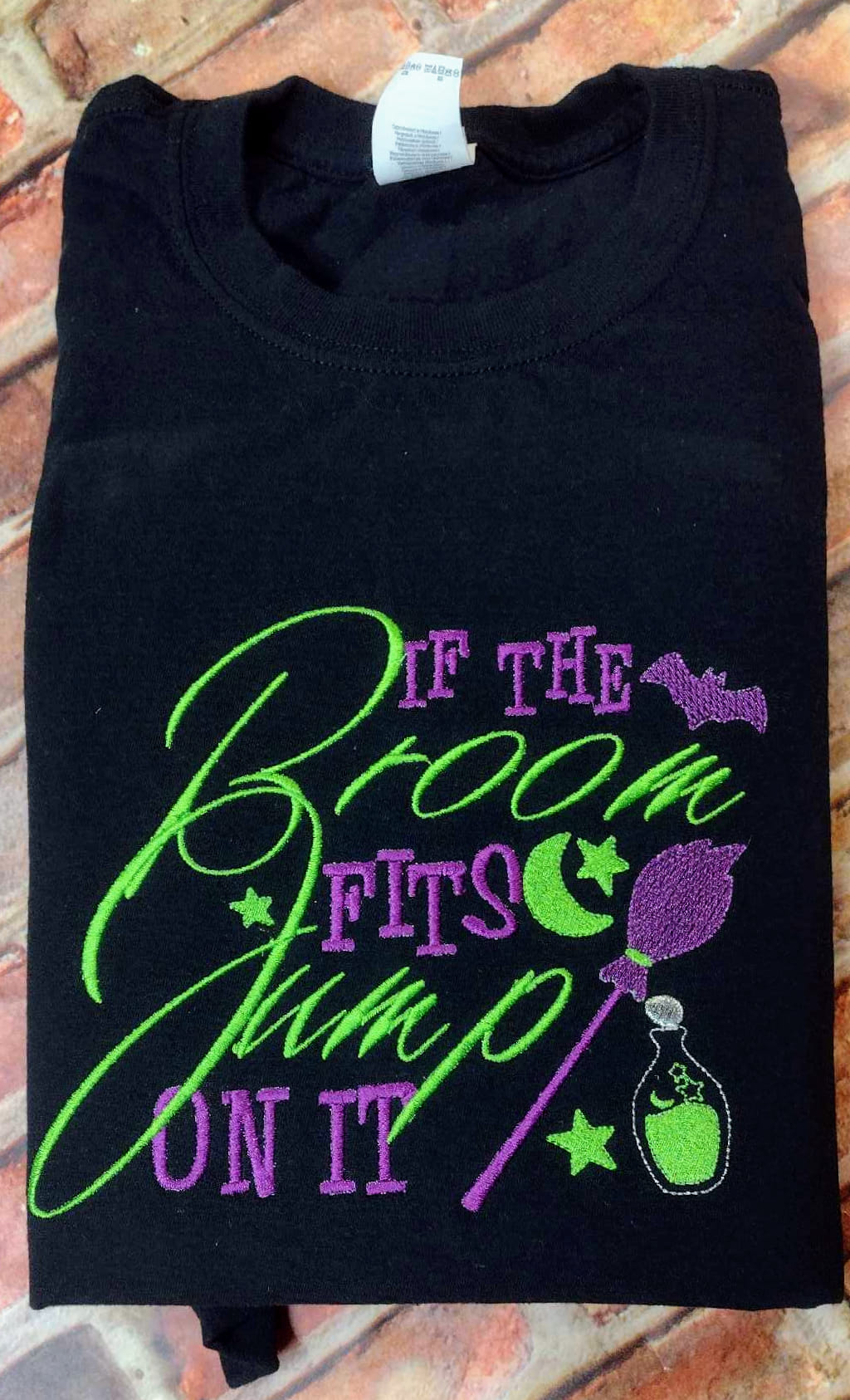 If the Broom Fits Sketchy Halloween