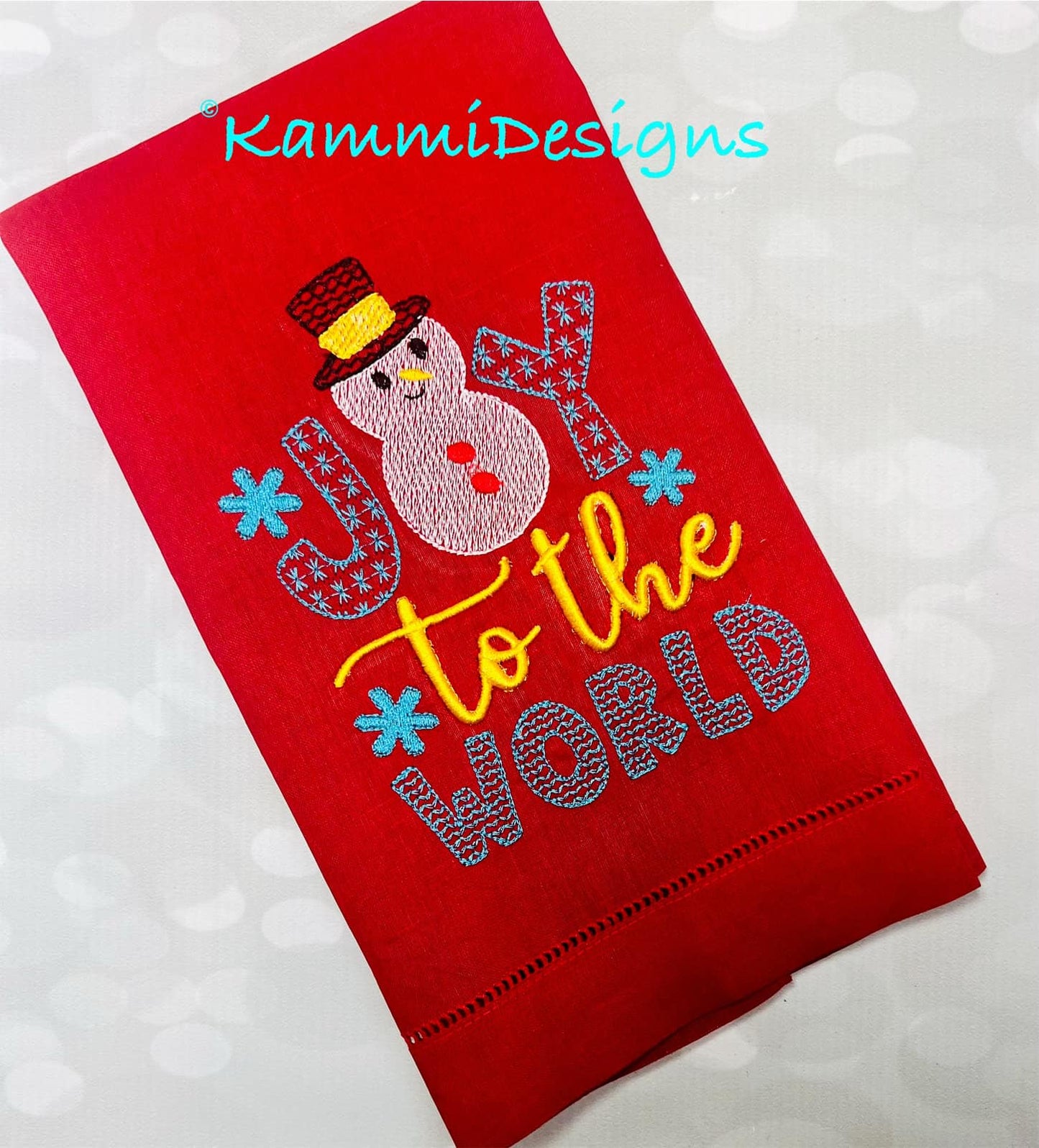 Joy to the World Snowman Sketchy