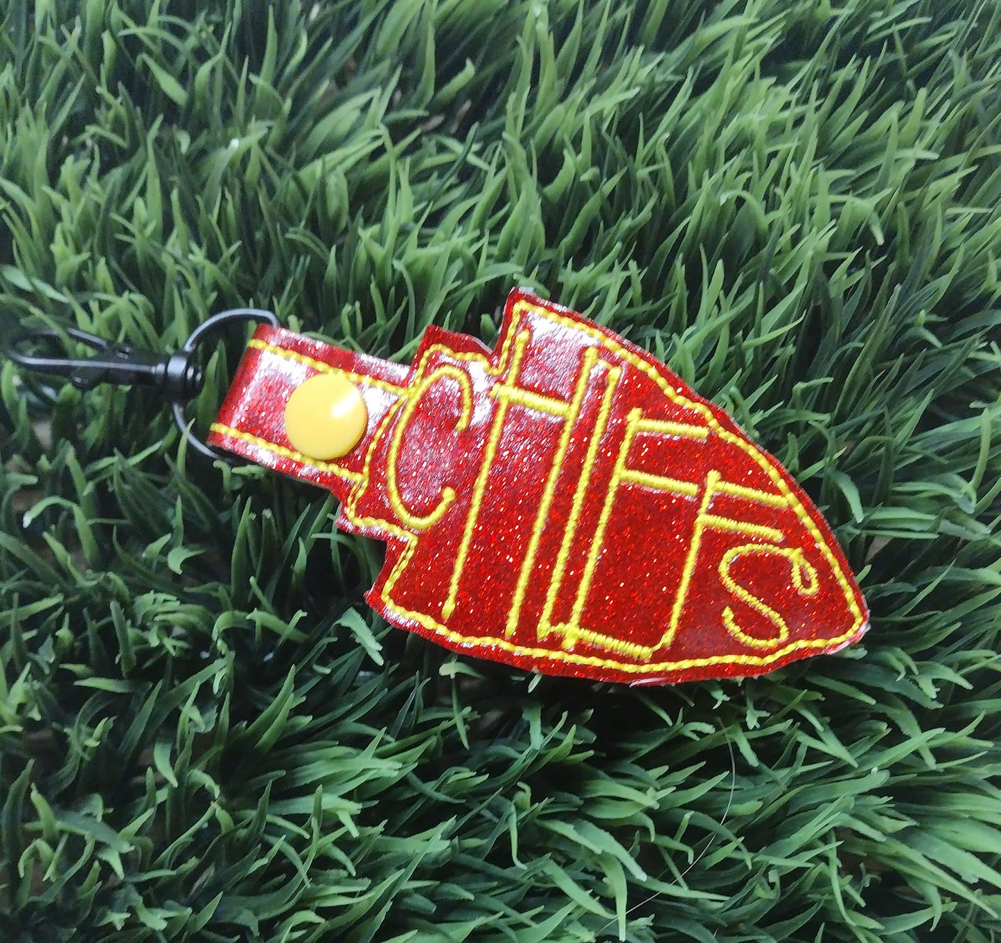 Chiefs Mascot ITH Key fob