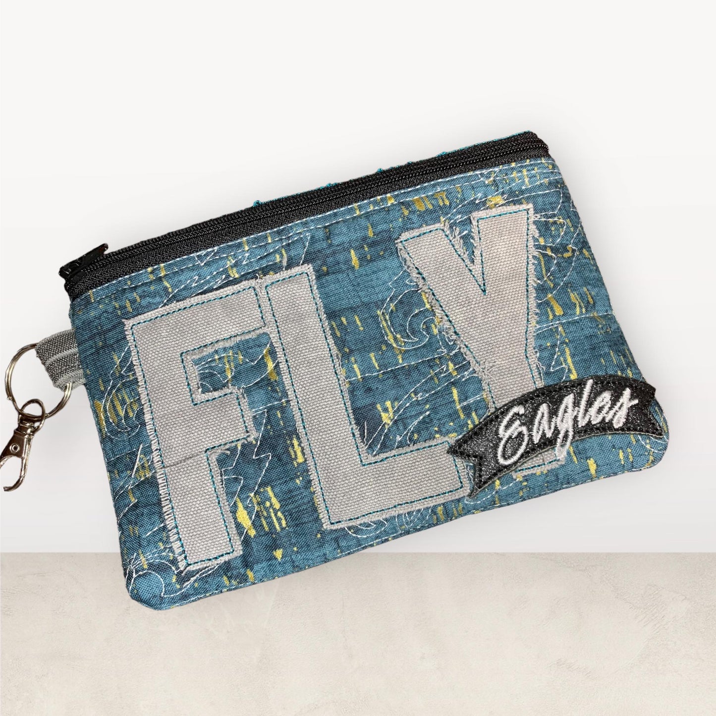 Eagles Fly ITH zipper bag Wallet