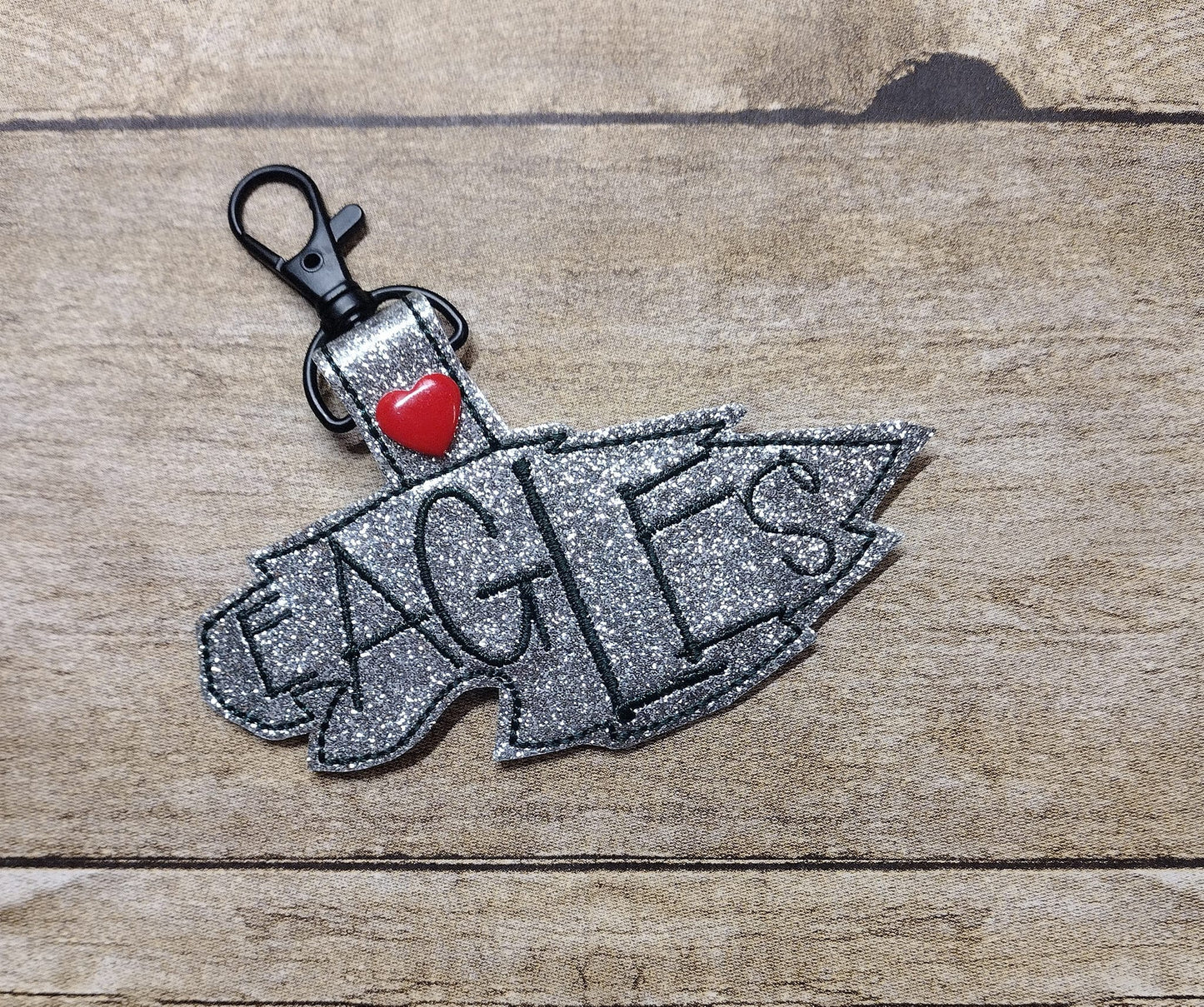 Eagles Mascot ITH Key fob