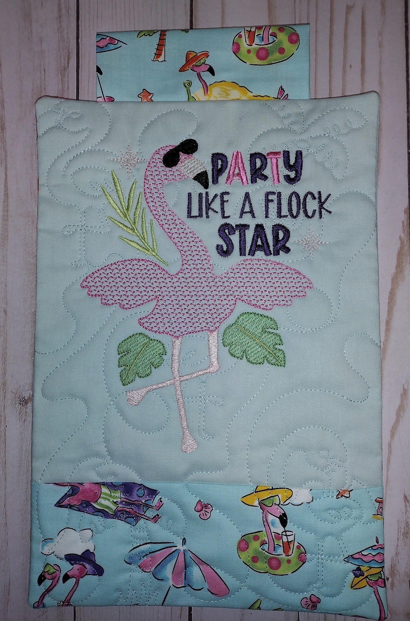 Party like a Flock Star Flamingo Design
