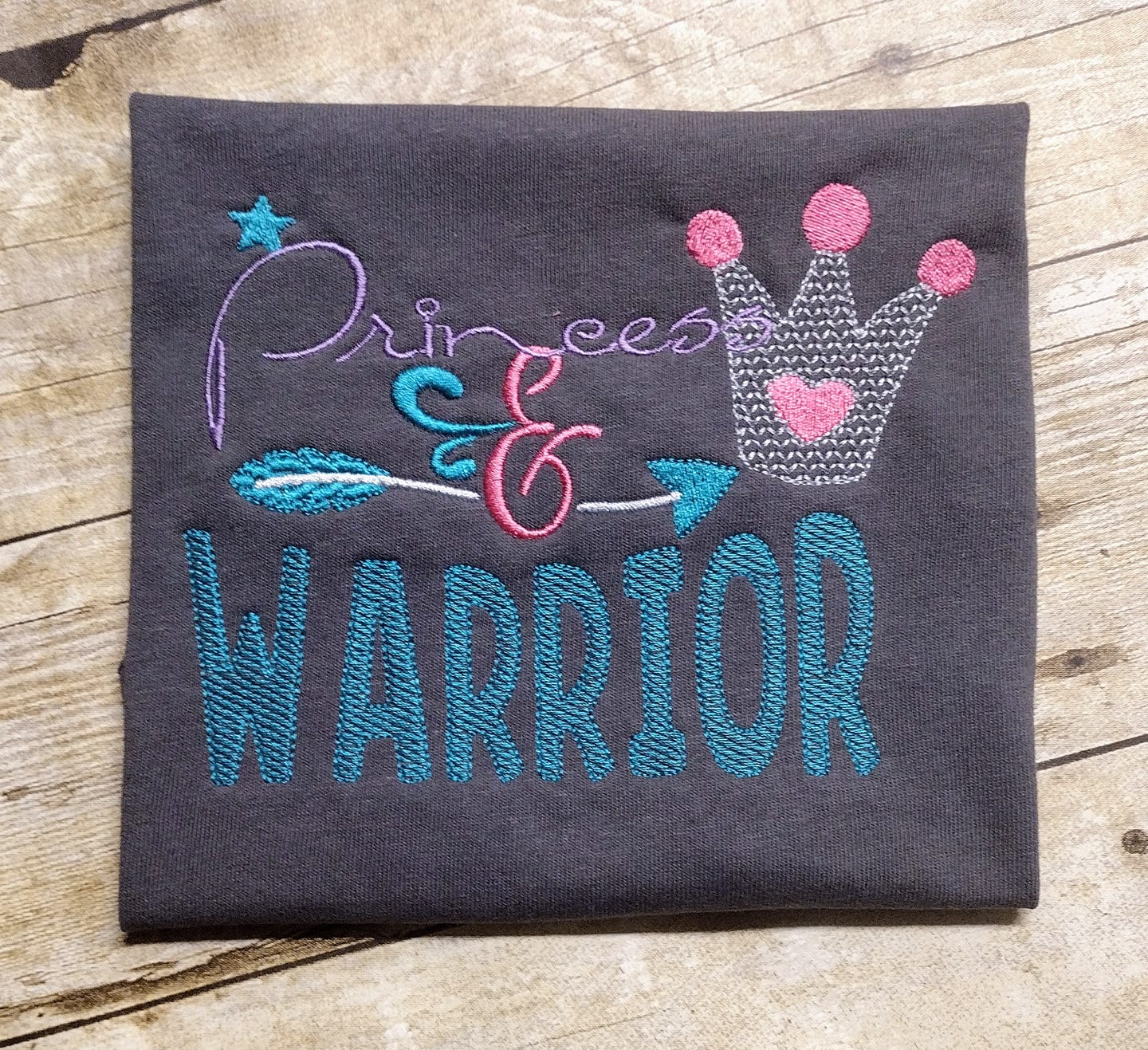 Princess and Warrior Saying