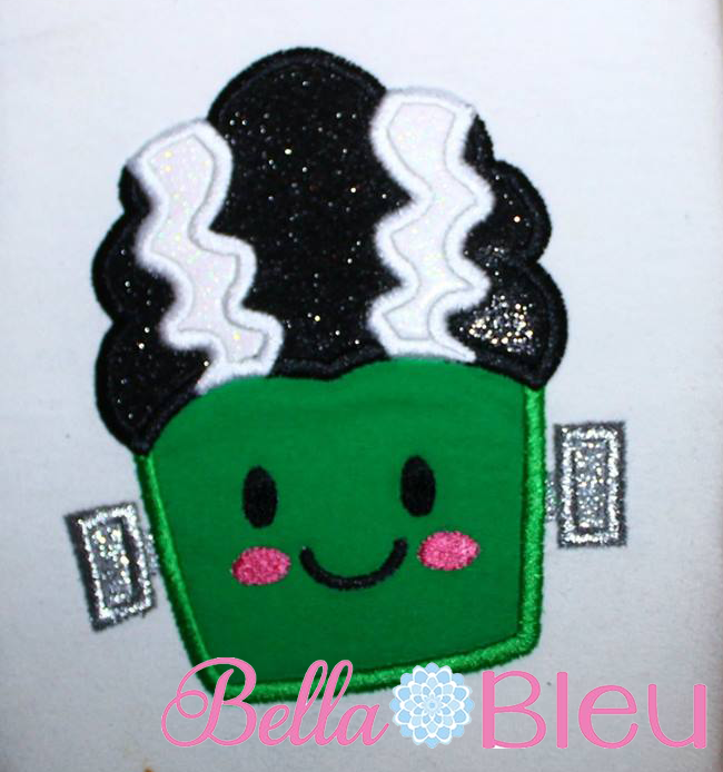 Bride of Frankie Frank Frankenstein 5x5 Applique