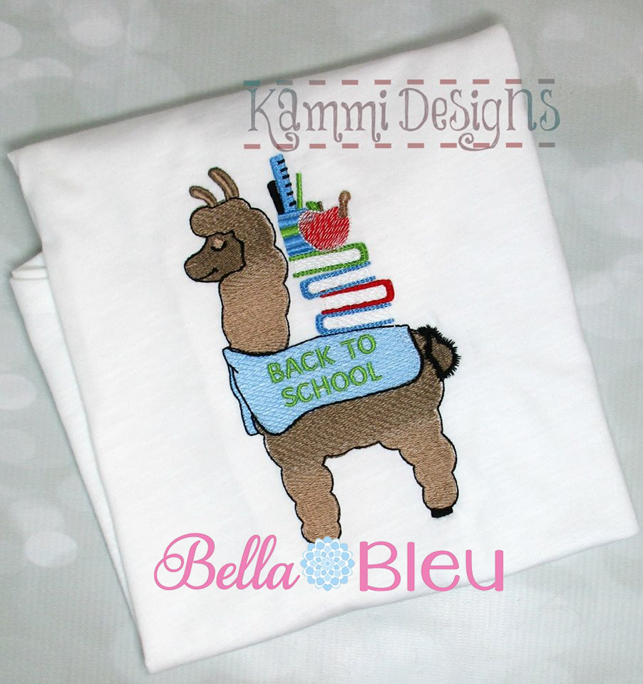 BTS Back to School Llama