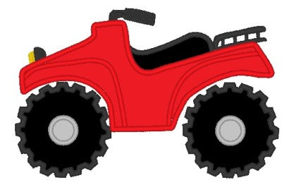 4 Wheeler Applique
