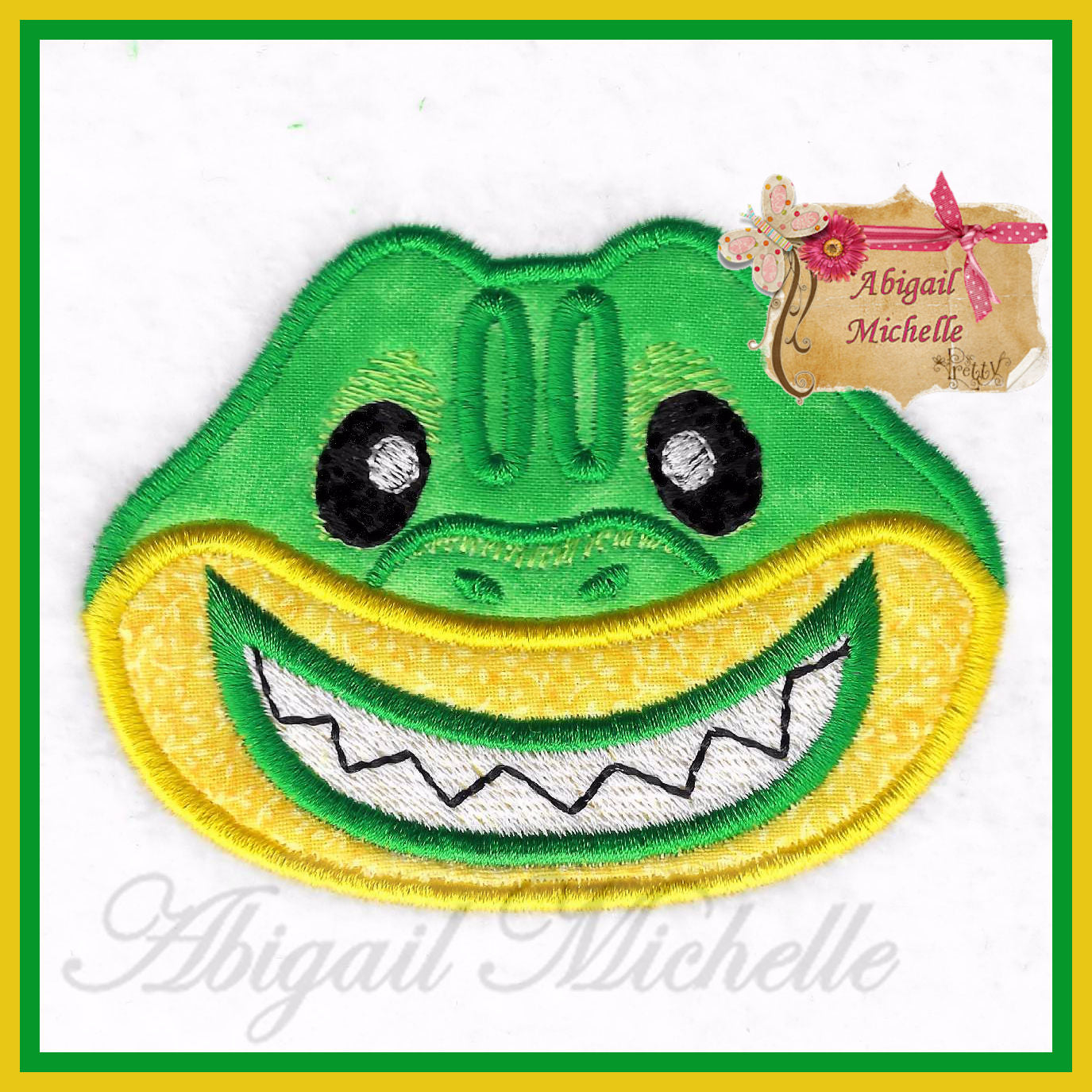 Alligator Gators Croc Banner Add On - 3 Sizes