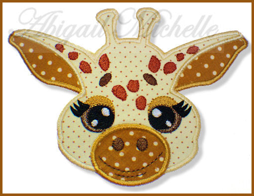 Giraffe Applique - 3 Sizes