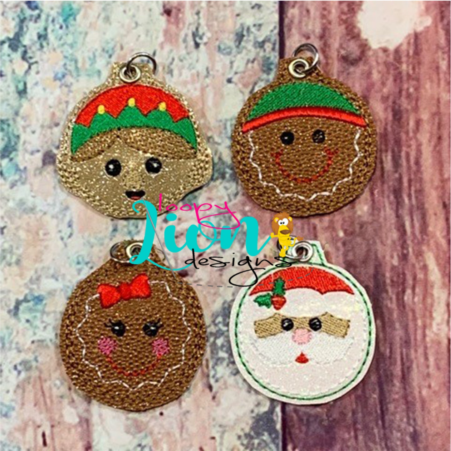 ITH Christmas Charm Bundle Gingerbread Elf