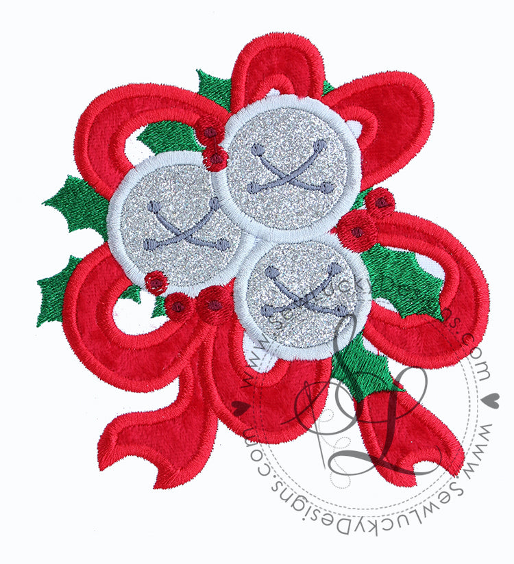 Christmas Bells Applique