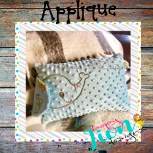 ITH Elephant ith 3D ear Applique Embroidery Design