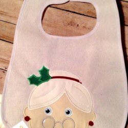 Christmas Mrs Claus peeker