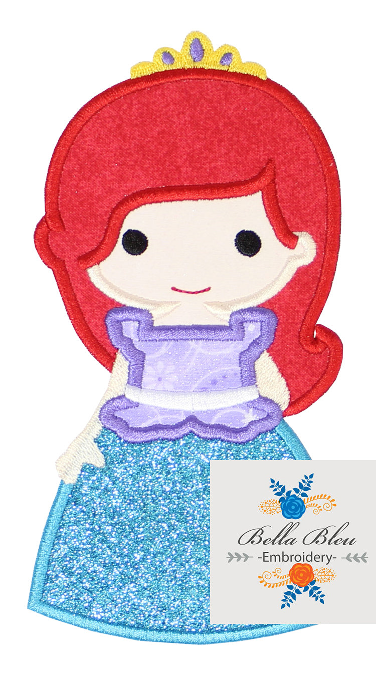Princess Mermaid Applique