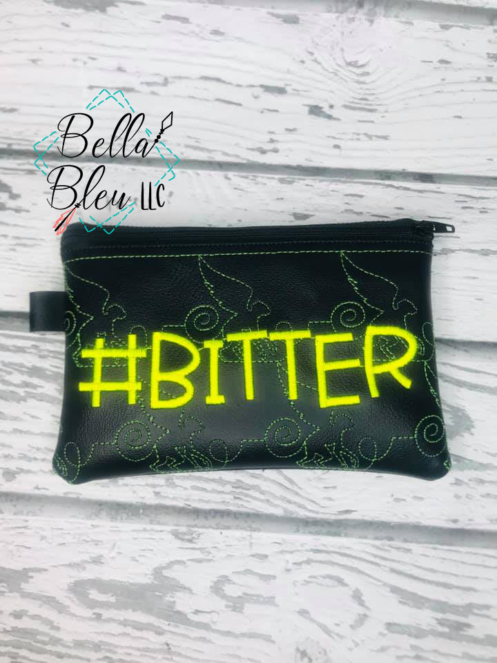 ITH # Bitter flying monkey stipple Zipper bag wallet