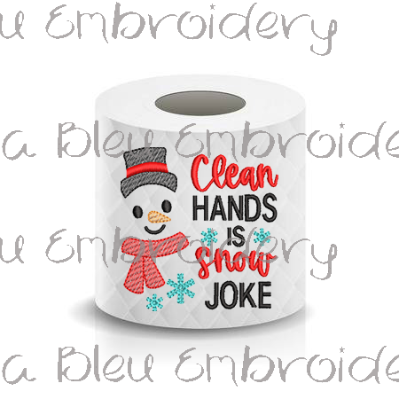Clean Hands Toilet Paper design Sketchy