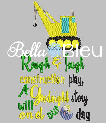 Construction Saying Reading Pillow Quote, Reading Pillow Embroidery design, Saying Quotes, embroidery design