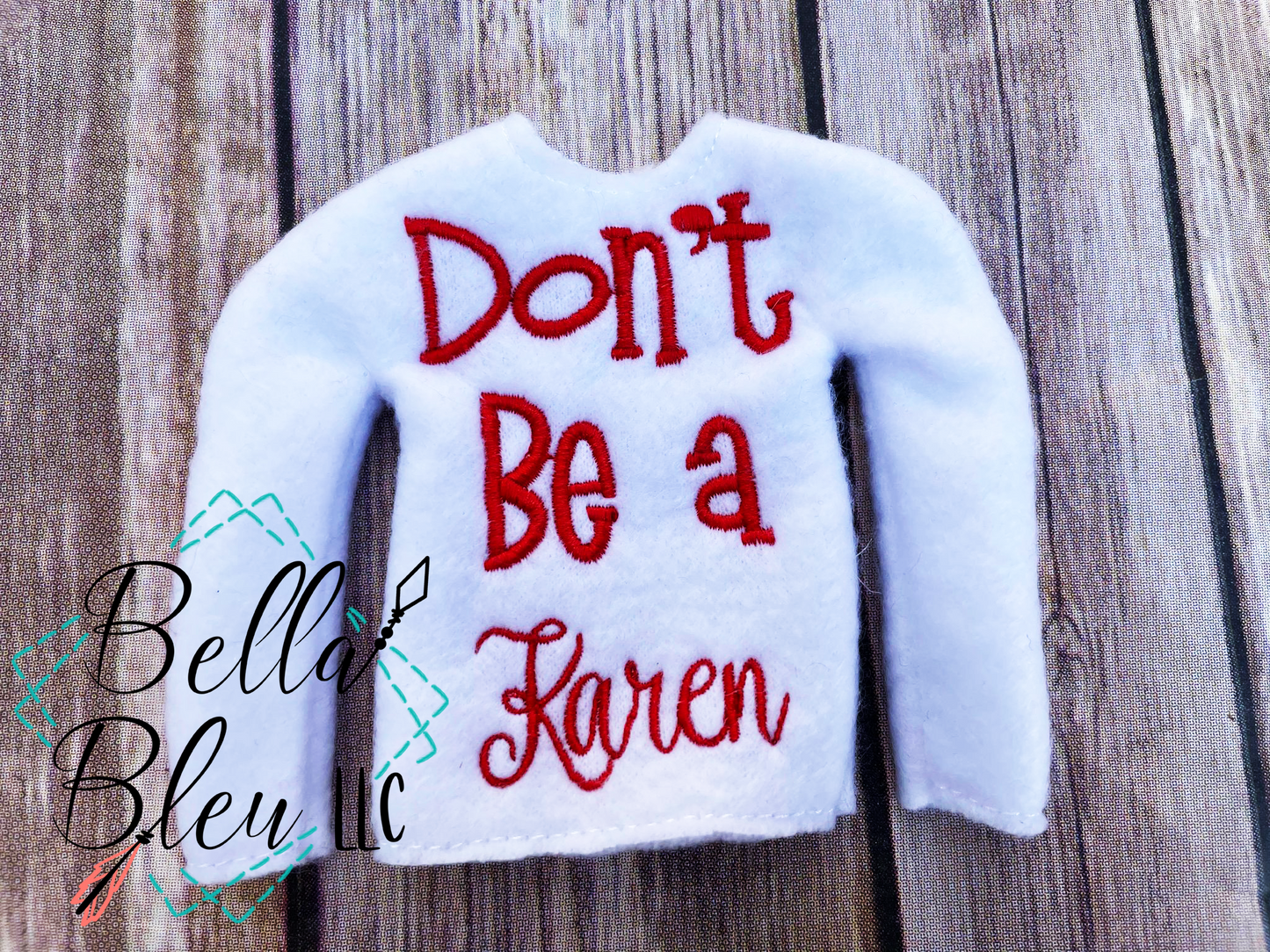 ITH Elf Don't be a Karen sweater shirt