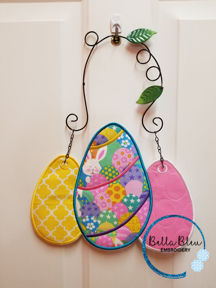 ITH Easter Egg Door Hanger