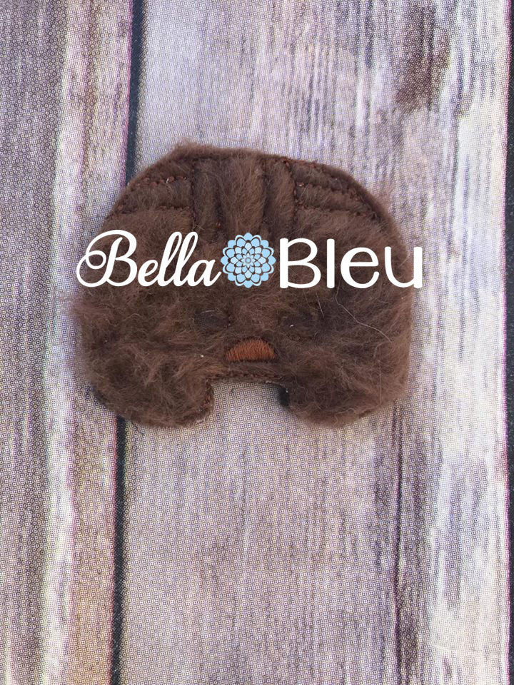 ITH In The Hoop Inspired Star Wars Chewie Elf Mask embroidery design