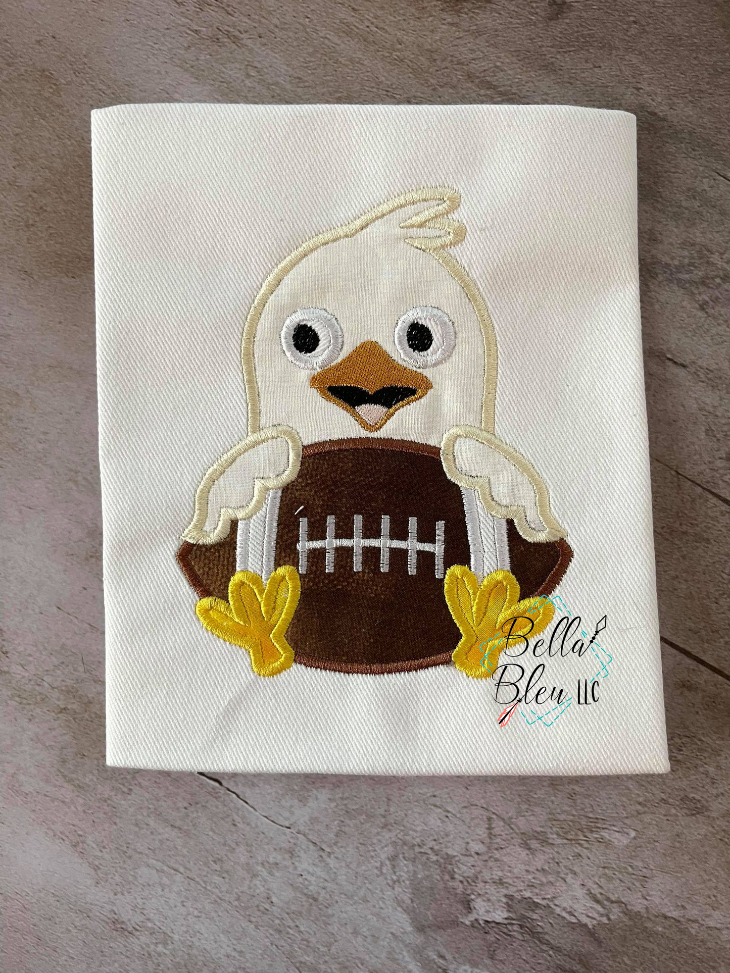 Eagles Football Mascot Applique