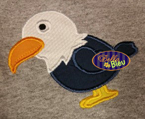 American Bald Eagle Bird Machine Applique Embroidery Design