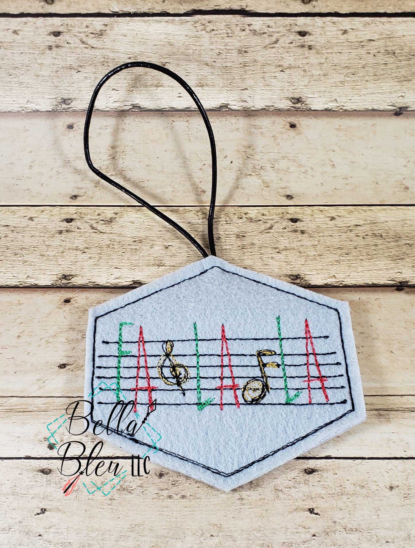 ITH Fa La La Christmas Ornament