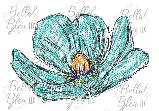 Scribble Flower 3