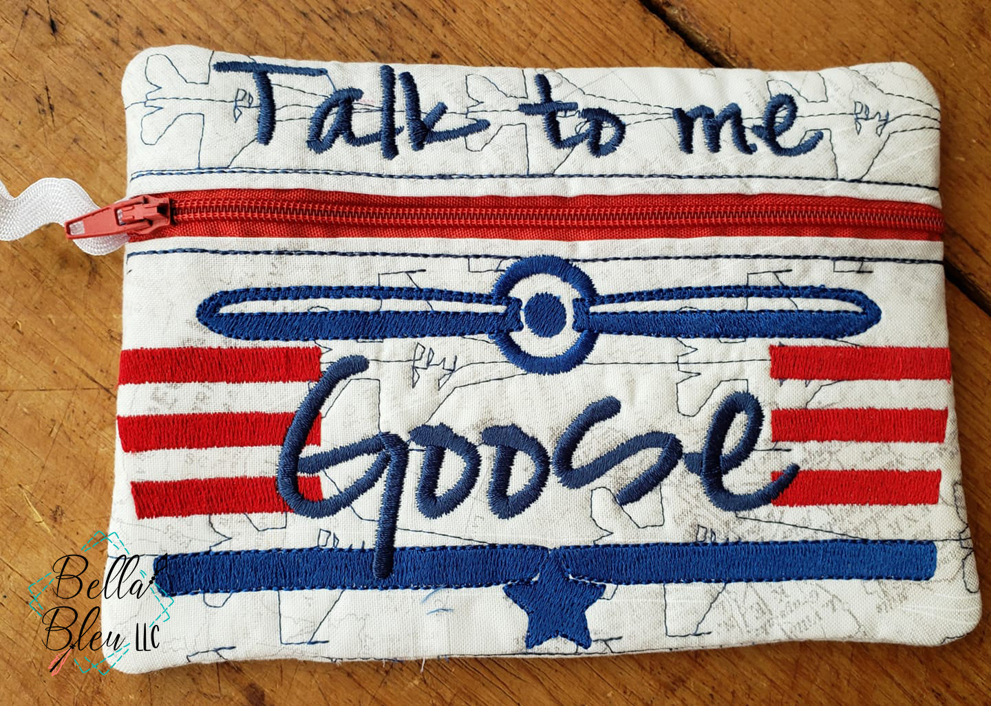 ITH Talk to me Goose Zipper bag wallet