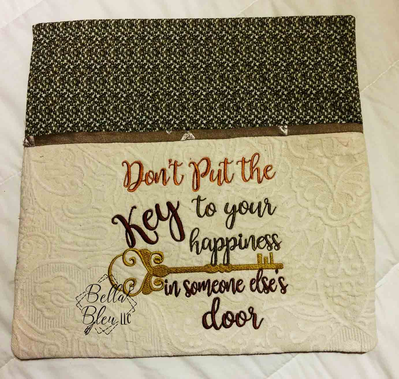 Don't put the Key to Happiness in someone else's door