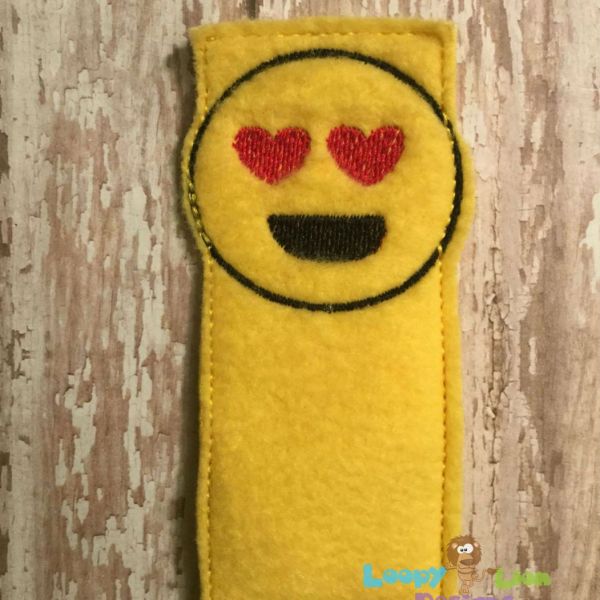 ITH Love Emoji Freezer Pop Popsicle Holder