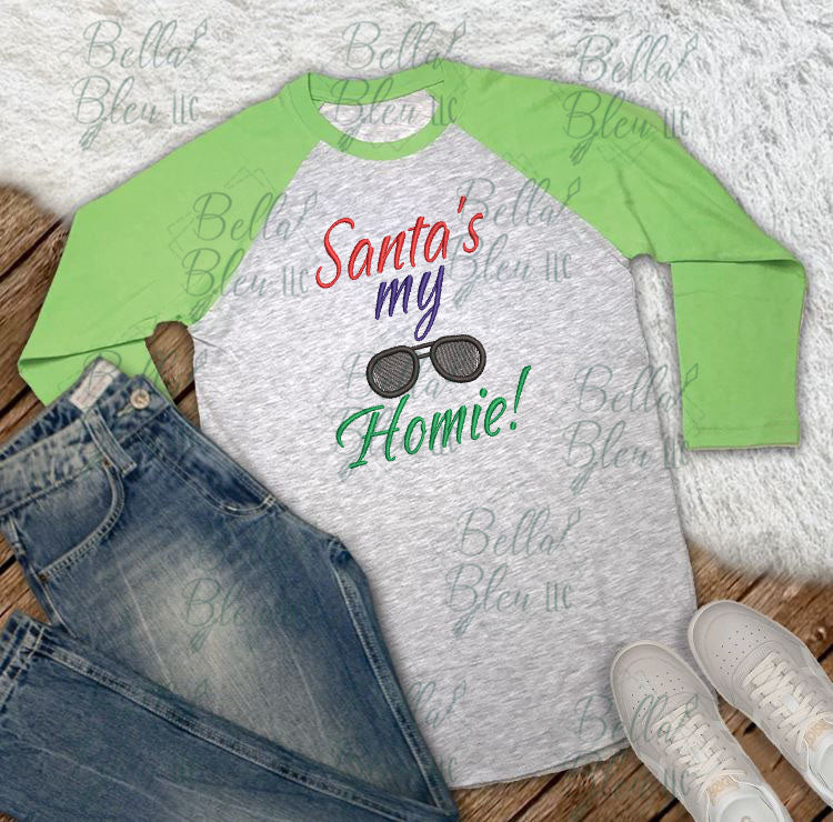 Santa's my Homie sketchy