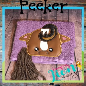 Horse Farm Animal peeker