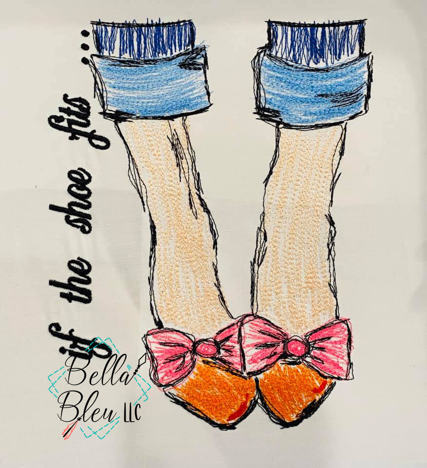 If the Shoe fits Scribble sketchy