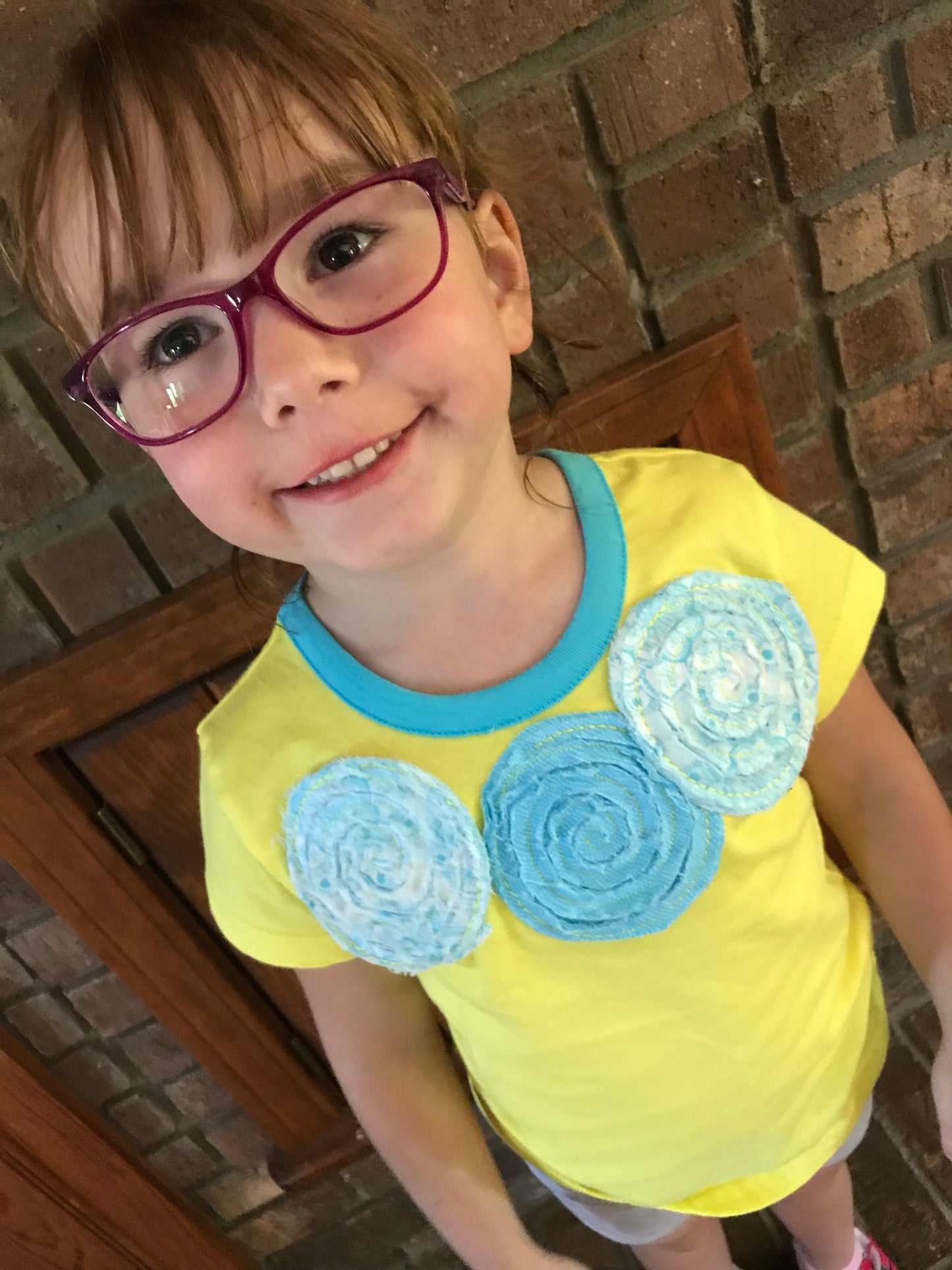 ITH Shabby Flower Machine Embroidery Design