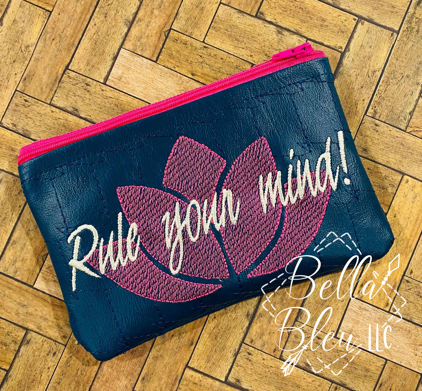 ITH Rule your mind Zen Zipper bag wallet