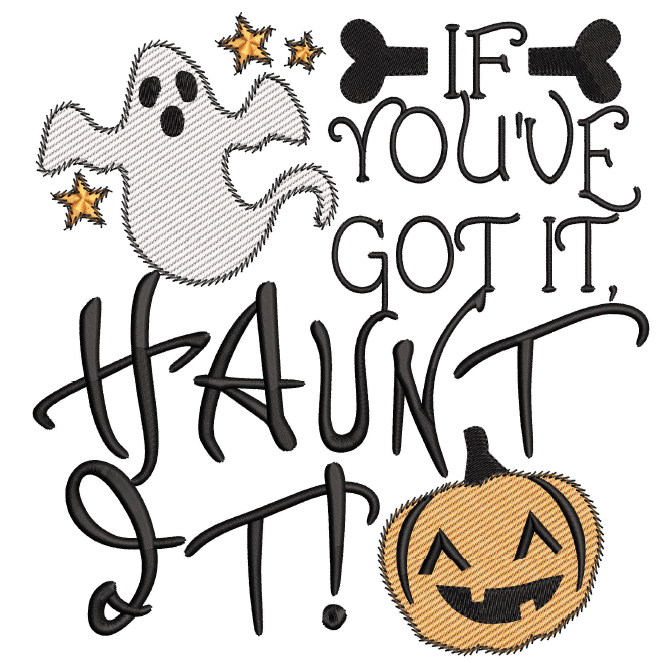 It you've got it, Haunt It! Sketchy Halloween