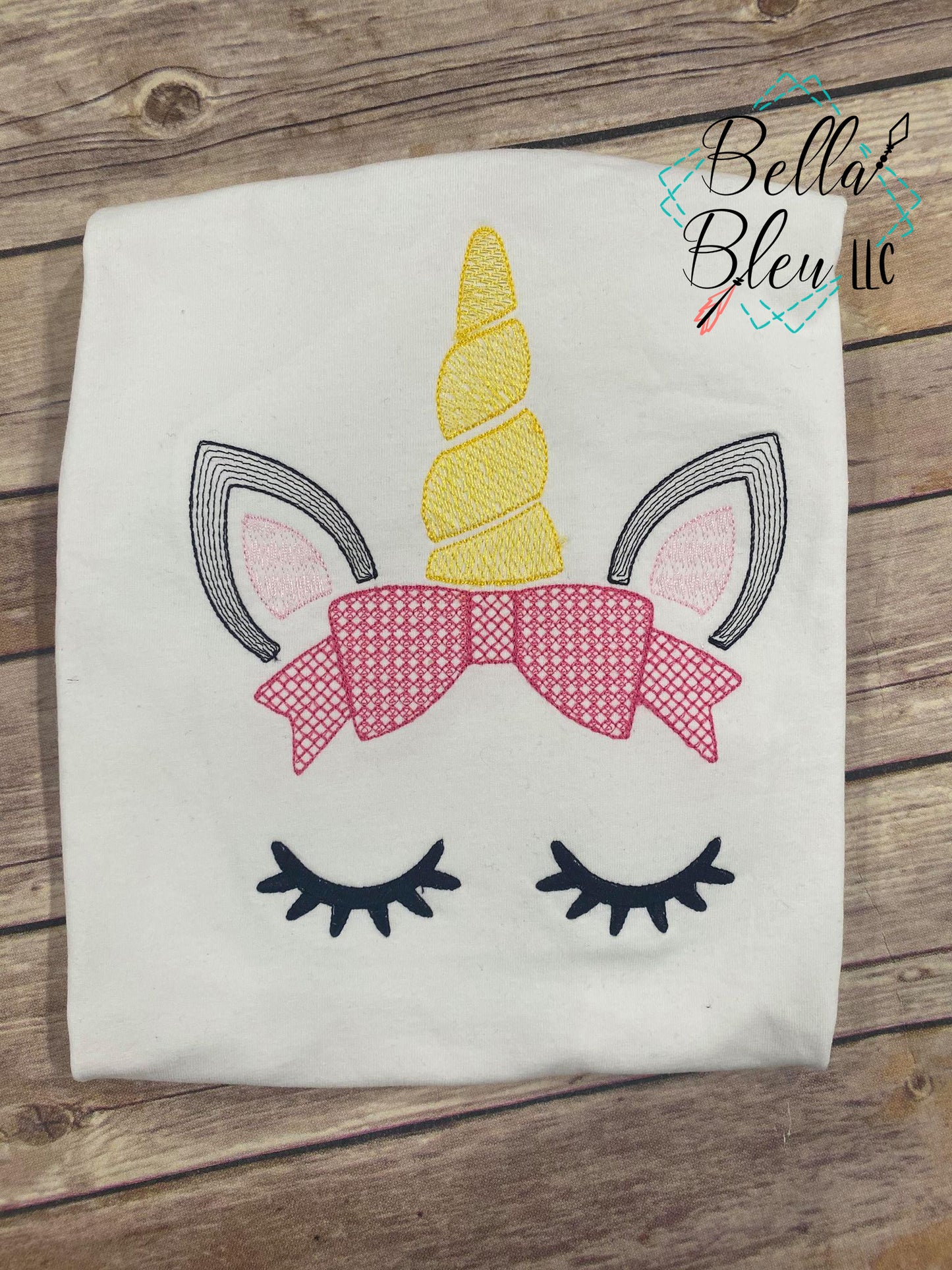 Unicorn with Bow sketchy