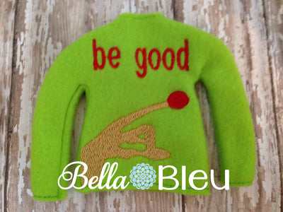 In The Hoop Elf Sweater Embroidery