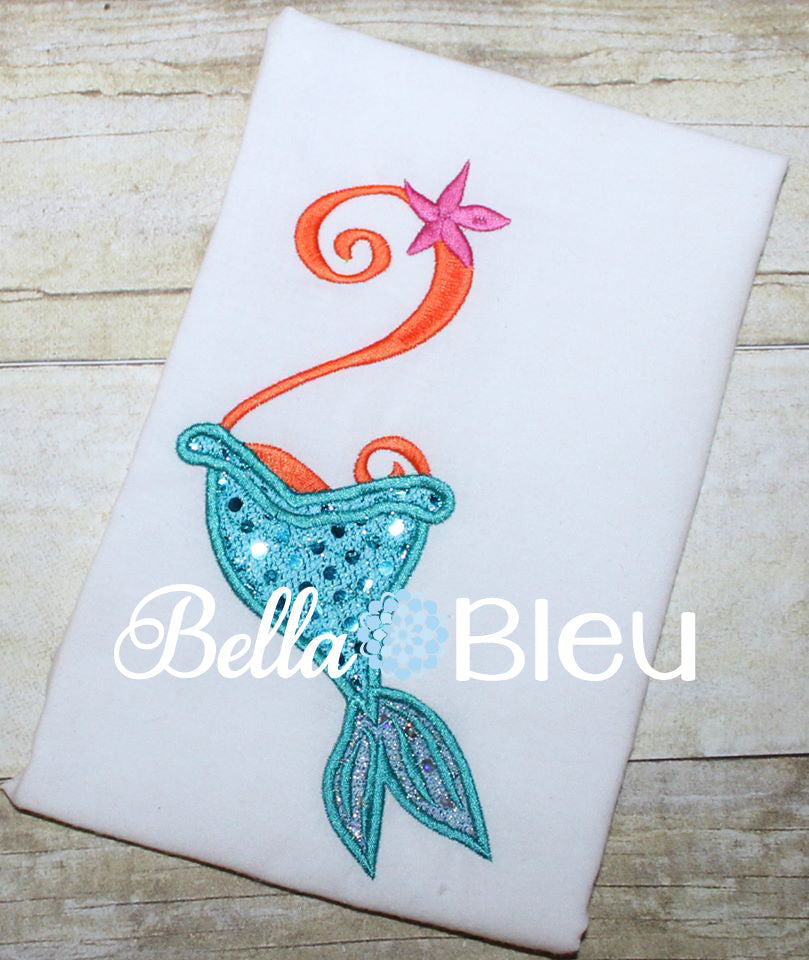 Mermaid Number Font Set