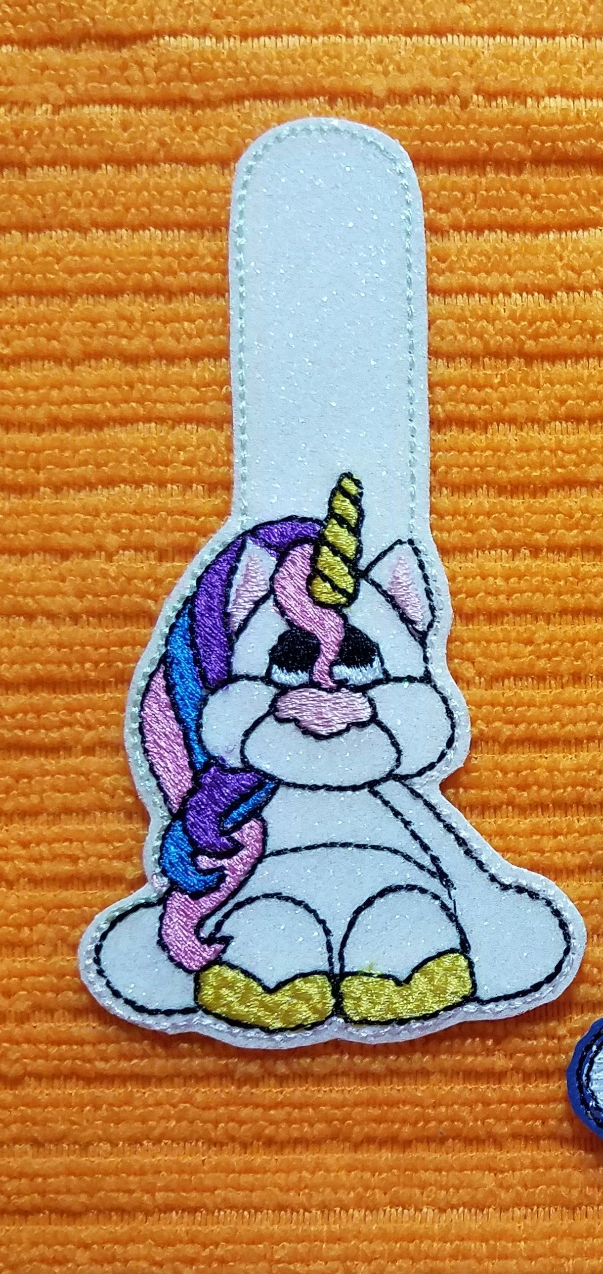 KRD Keyfob Unicorn Feltie