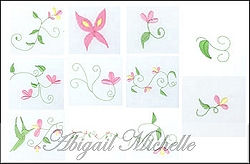 Dainty Heirloom floral set