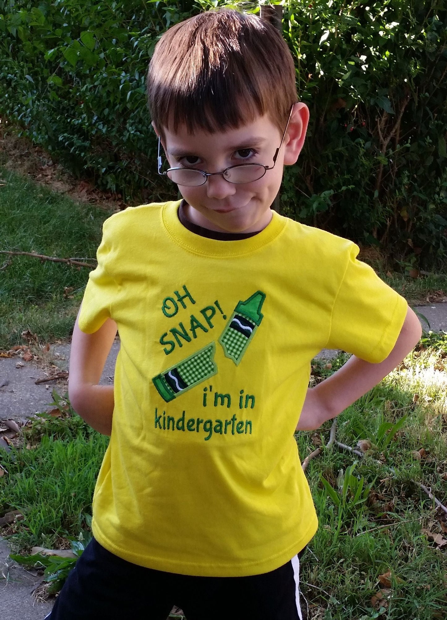 KRD Oh Snap Crayon Applique