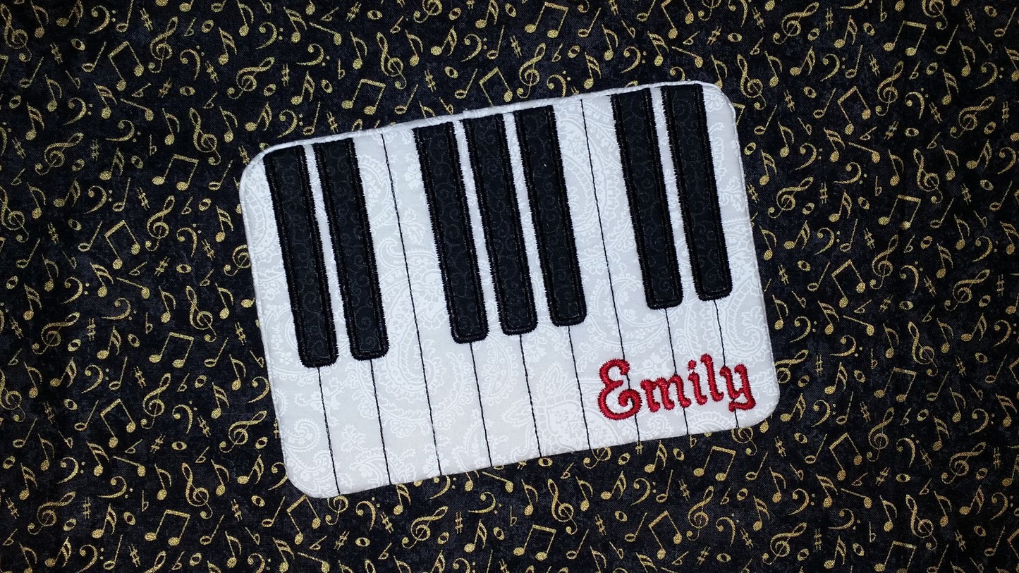 KRD Piano Mug Rug