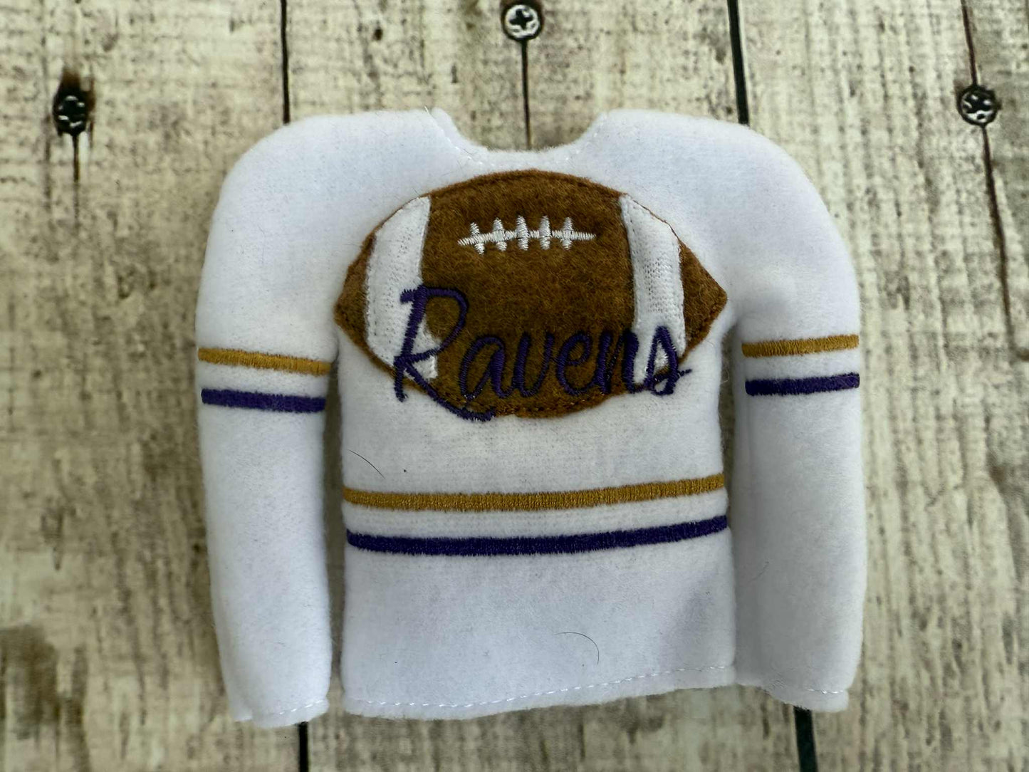 Ravens Football ITH Elf sweater shirt