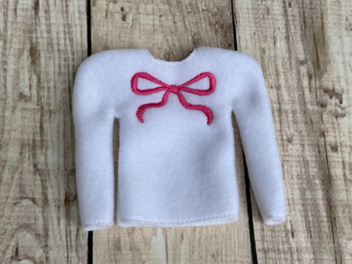 Bow ITH Elf sweater shirt