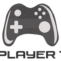 Gamers Player 1 & Player 2 Sketchy design
