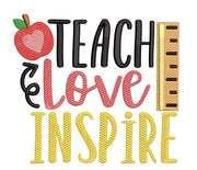 Teach Love Inspire Grad sketchy