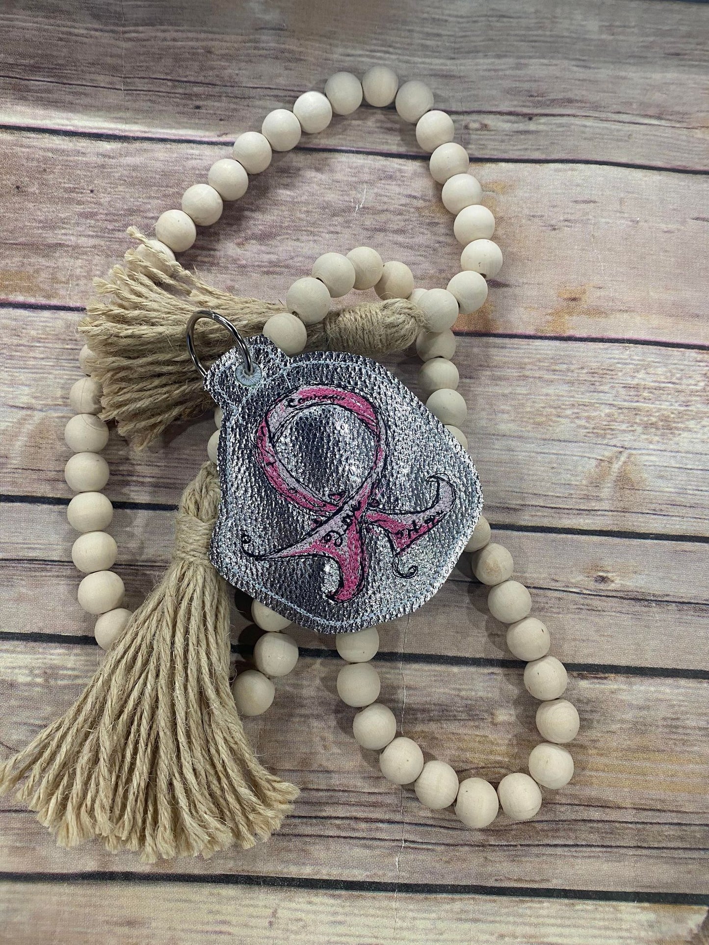 ITH Awareness Ribbon Scribble Charm