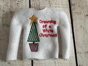 Dreaming of a White Christmas Elf ITH Sweater